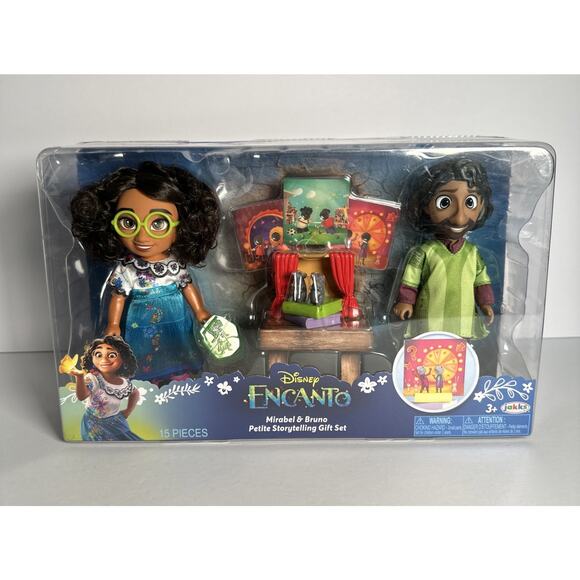 Disney Encanto Mirabel and Bruno Dolls Petite Storytelling Gift Set Figures NEW - Picture 1 of 8